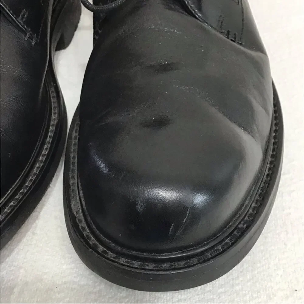Red Wings Black Derby Lace Up Shoes 4070 Size 10